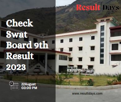 9th class result 2023 Swat Board