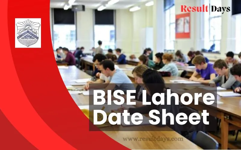 BISE Lahore Date Sheet